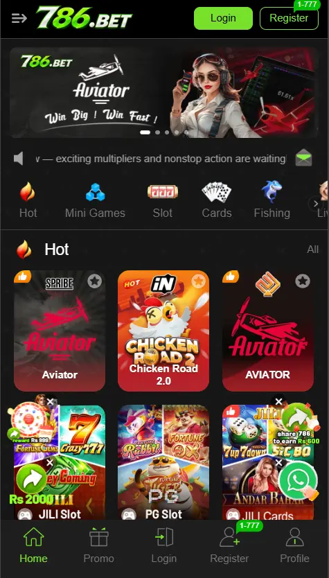 786 bet game